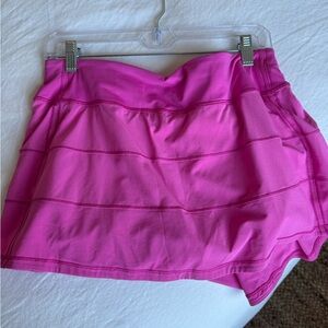 Lululemon pace rival mid rise skirt. Size 8 reg